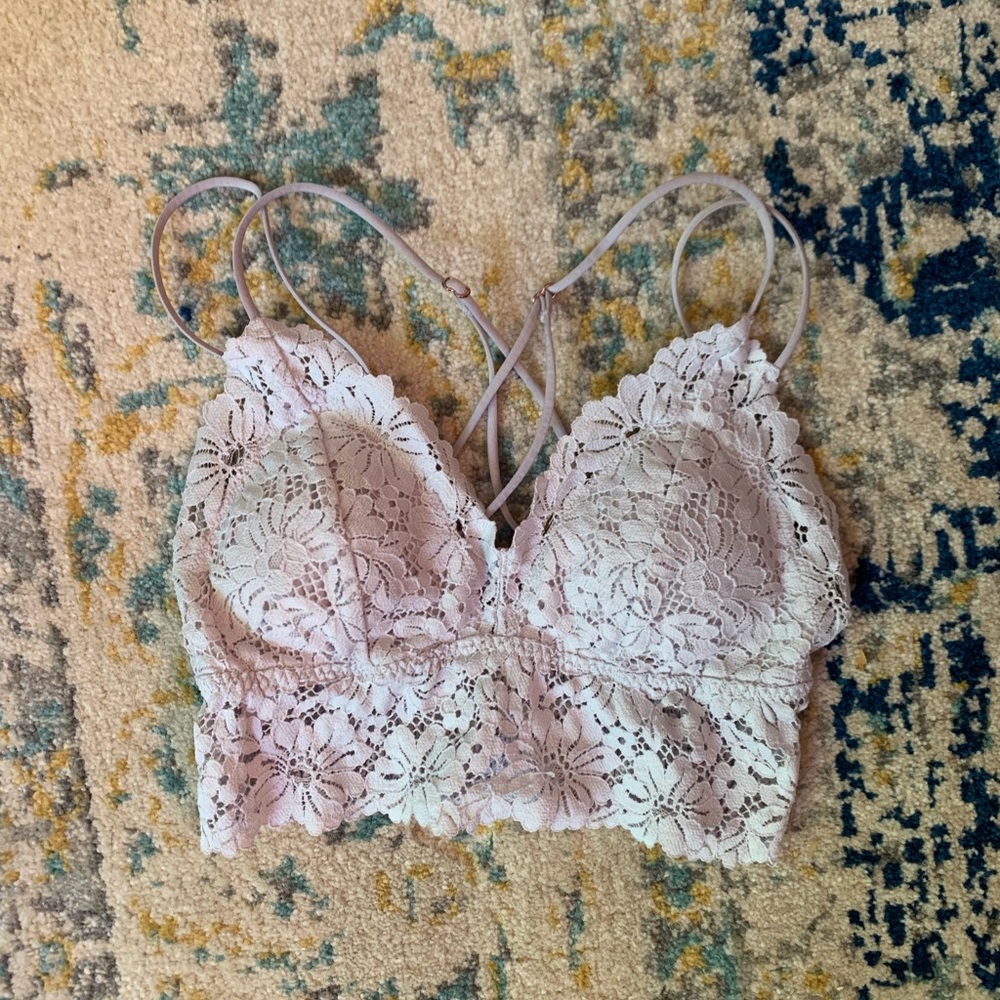 Icy blue PINK VS bralette